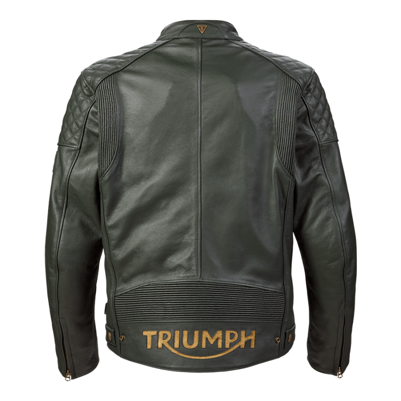 Triumph mens raven gtx leather jacket top